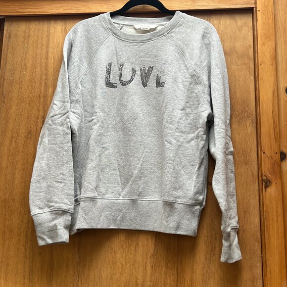 CLOSE OUT SALE: Zadig & Voltaire Gray  "LOVE" 100% Cotton [Never Worn]  - Small - Picture 3 of 5